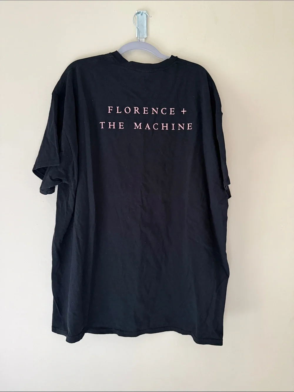 Florence and the Machine Black Graphic Tee Pink DEMON DADDY Tour Merch - Picture 2 of 2